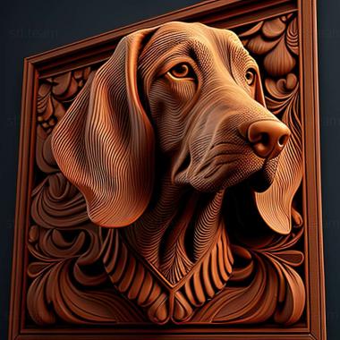 3D модель Гонча собака Шиллера (STL)